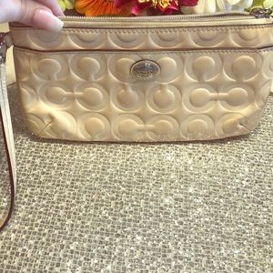 Coach wristlet/wallet